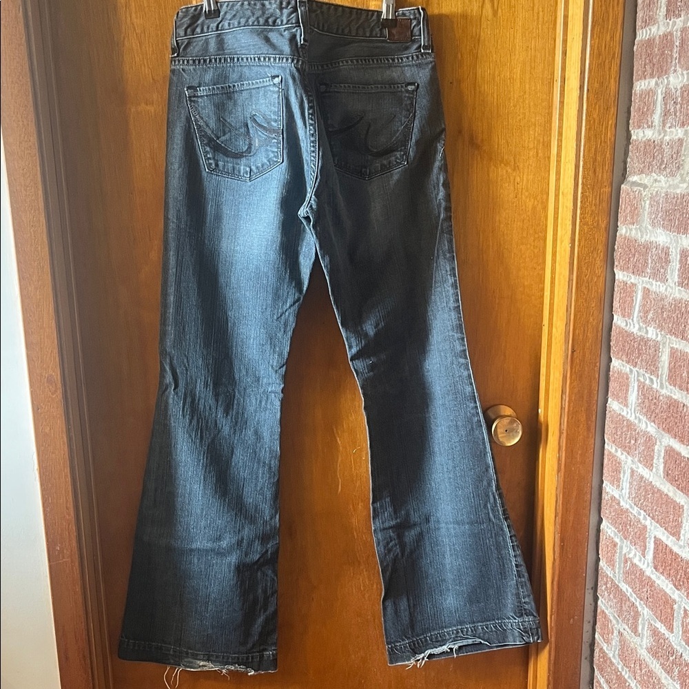 X2 Women’s Dark Blue Flare Jeans 8 - Picture 8 of 12